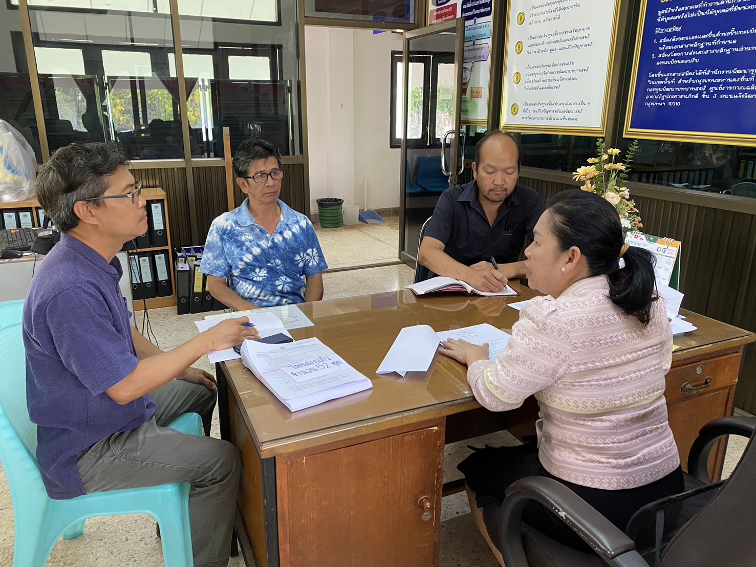 พช.โพนนาแก้ว ประชุมวางแผนขับเคลื่อนการดำเนินงาน ไตรมาส 3-4