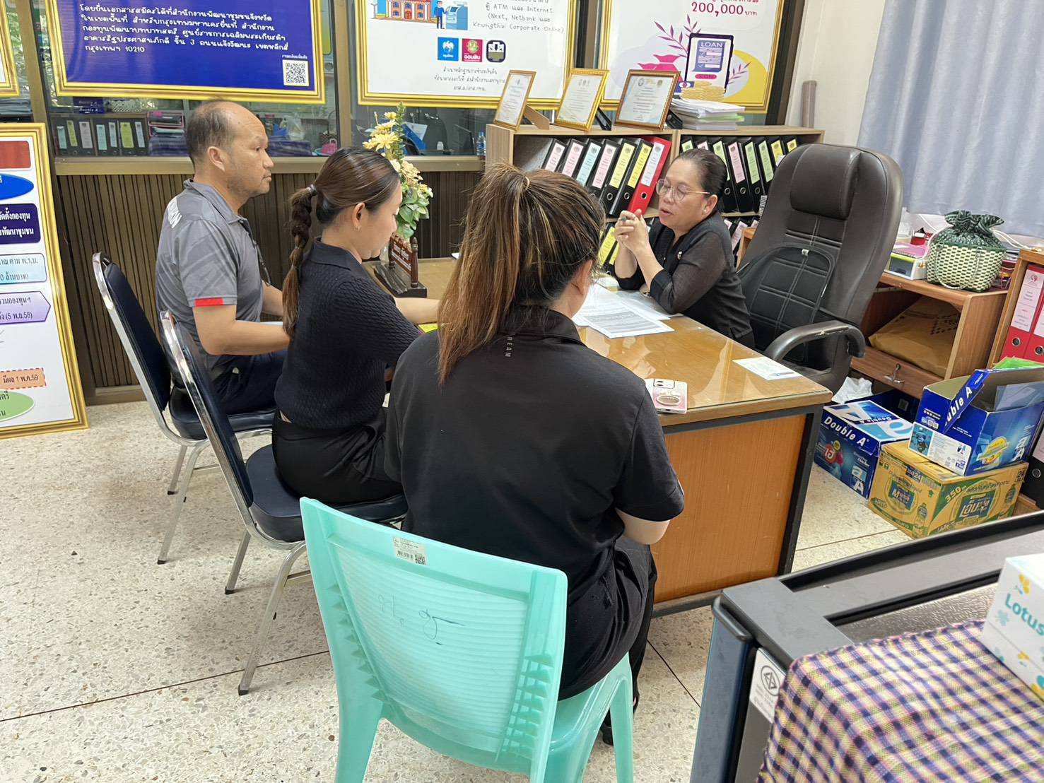 พช.โพนนาแก้ว : ประชุมเจ้าหน้าที่พัฒนาชุมชนอำเภอโพนนาแก้ว