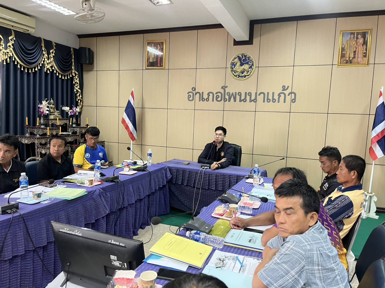 พช.โพนนาแก้ว: ประชุมเชิงปฏิบัติการส่งเสริมทักษะการบริหารจัดการทุนชุมชนตามหลักธรรมาภิบาล ระดับอำเภอ